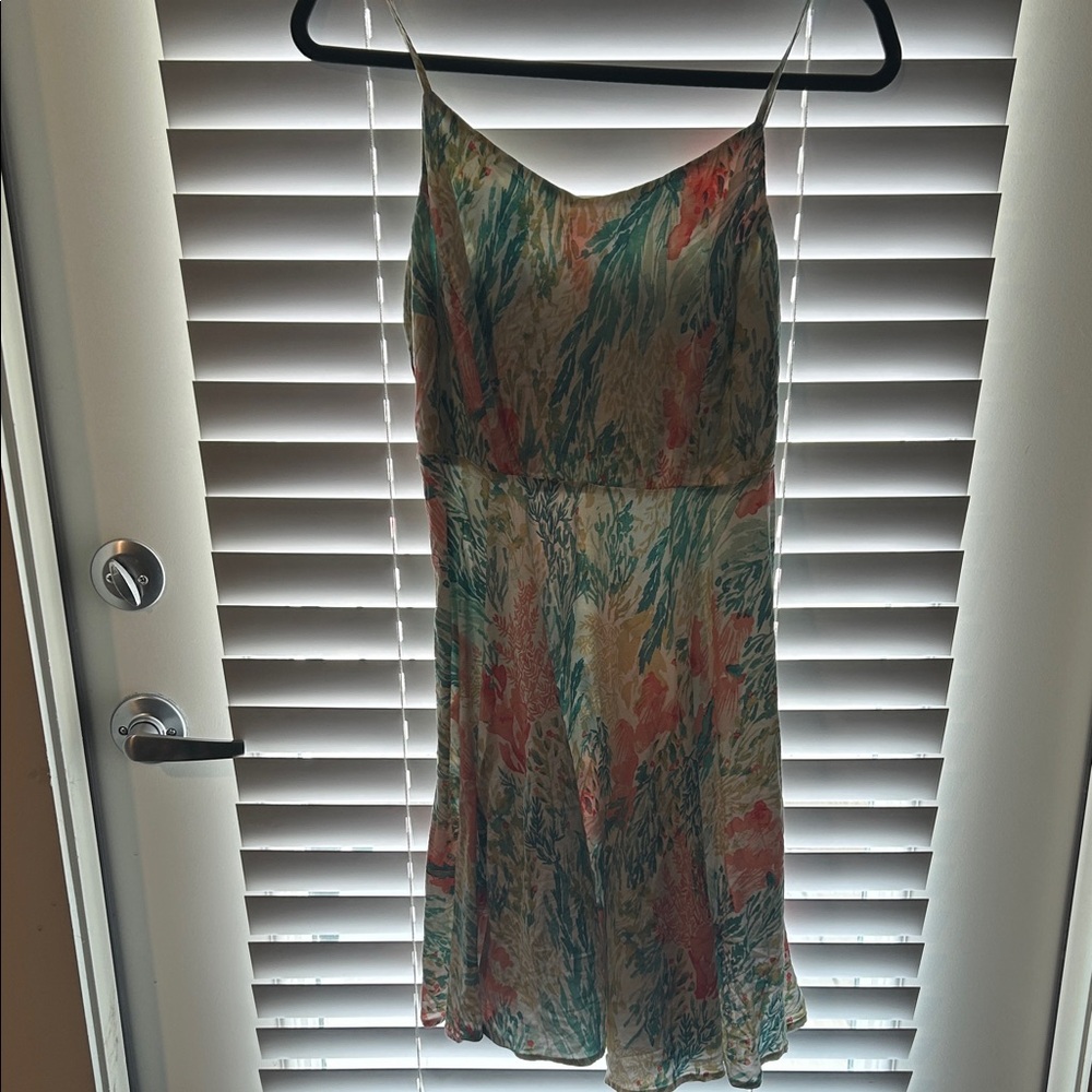 Old Navy Multicolor Backless Dress